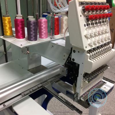 1201 12 needles single head embroidery machine