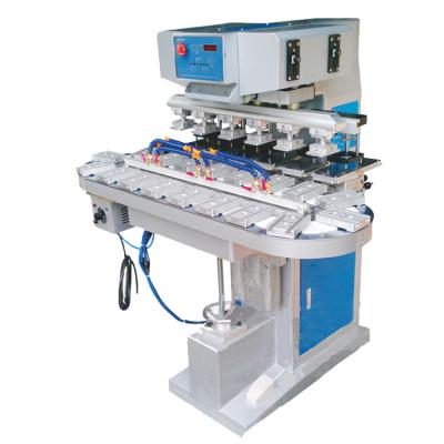 PAD-P6/C Pneumatic six-color rotary pad printing machine
