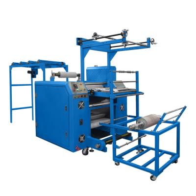 JC-26C Double side dye sublimation polyester ribbon dual transfer printed heat press lanyard printing machine