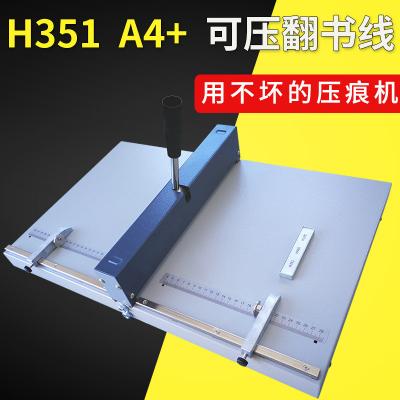 H351 A4+ Manual creasing machine